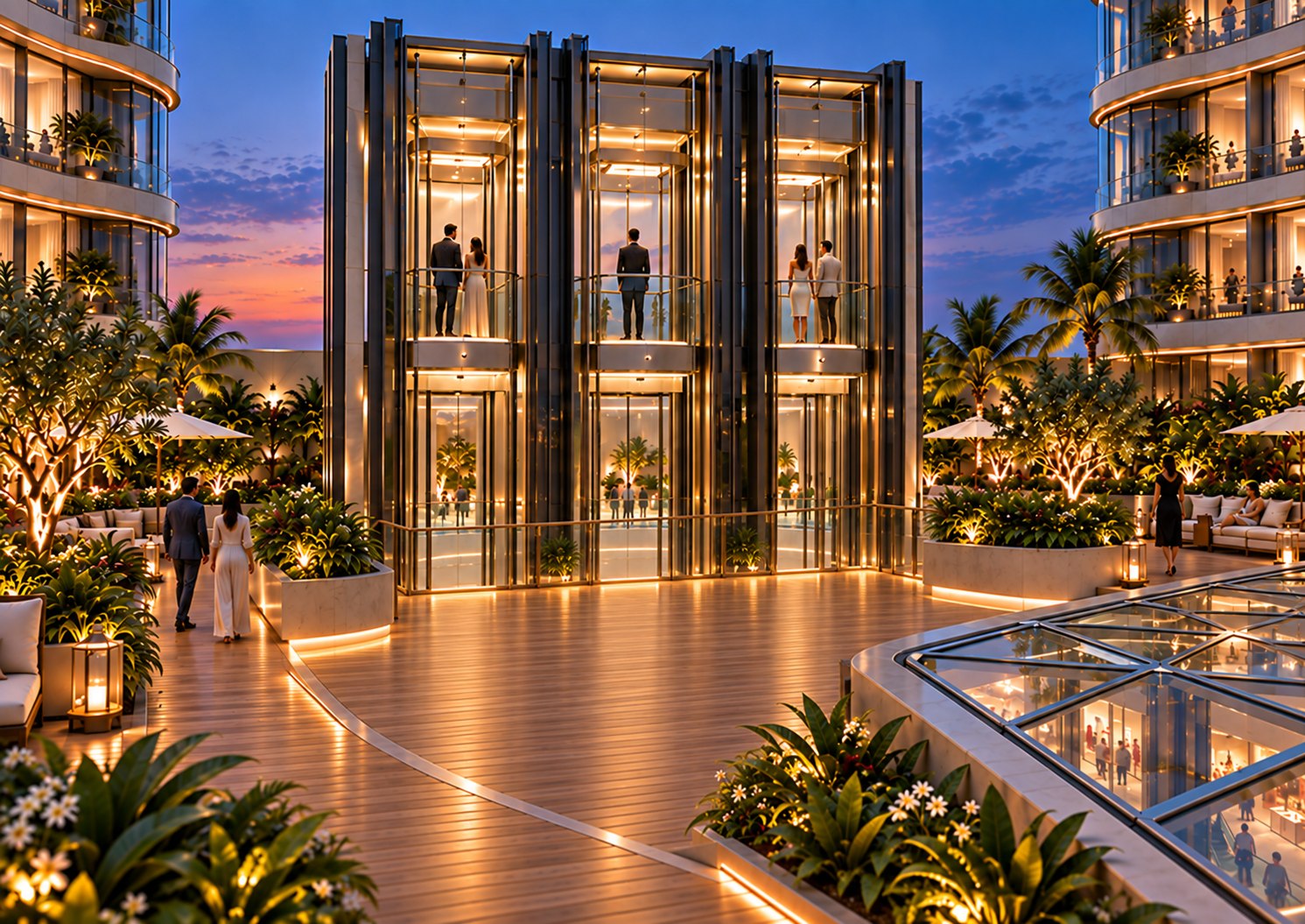 Terrace lifts